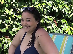 LaNovice - French inexperienced bi-atch buttfuck and facial outdoors