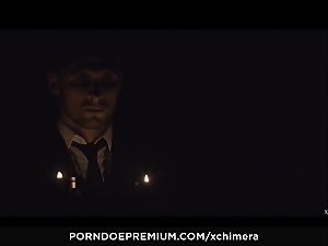 xCHIMERA - softcore fetish sex with dark-hued Luna Corazon