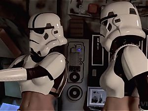 Parody - 2 Storm Troopers enjoy some Wookie rod